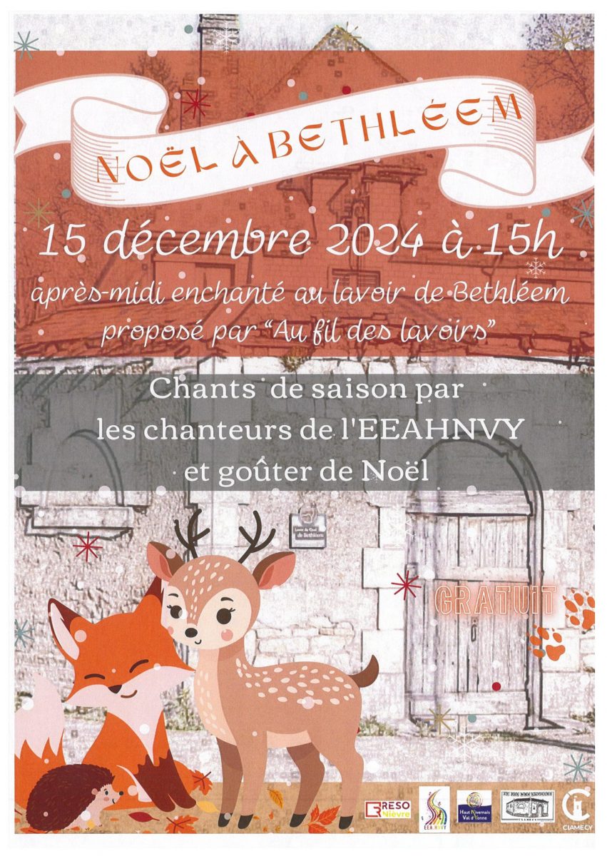15 déc 2024 Noël à BETHLEEM 15 déc 2024 Noël à BETHLEEM