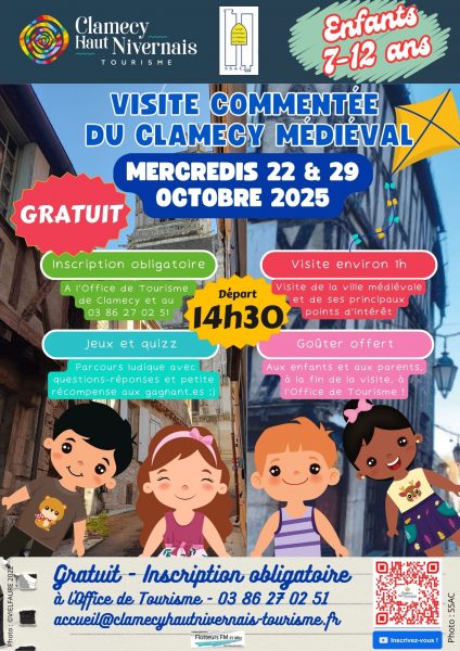 22 octobre 2025 visite clamecy medieval enfants-1