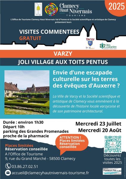 Affiche visites SSAC VARZY-1 2025