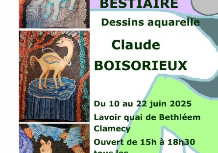 Exposition « BESTIAIRE » de Claude BOISORIEUX