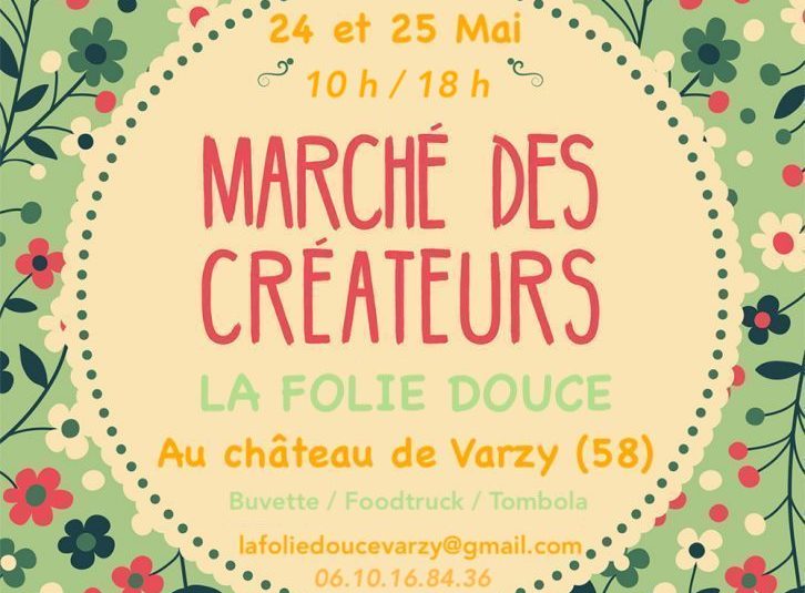 24 au 25 mai 2025 – marché des createurs varzy