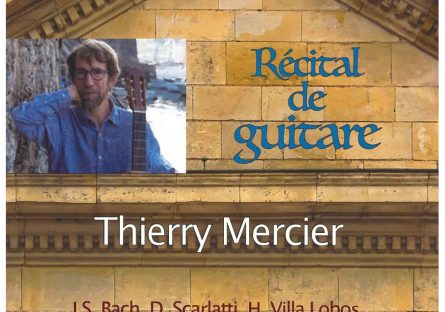 RECITAL DE GUITARE – Concert de Thierry Mercier – JS Bach, D.Scarlatti, H. Villa Lobos