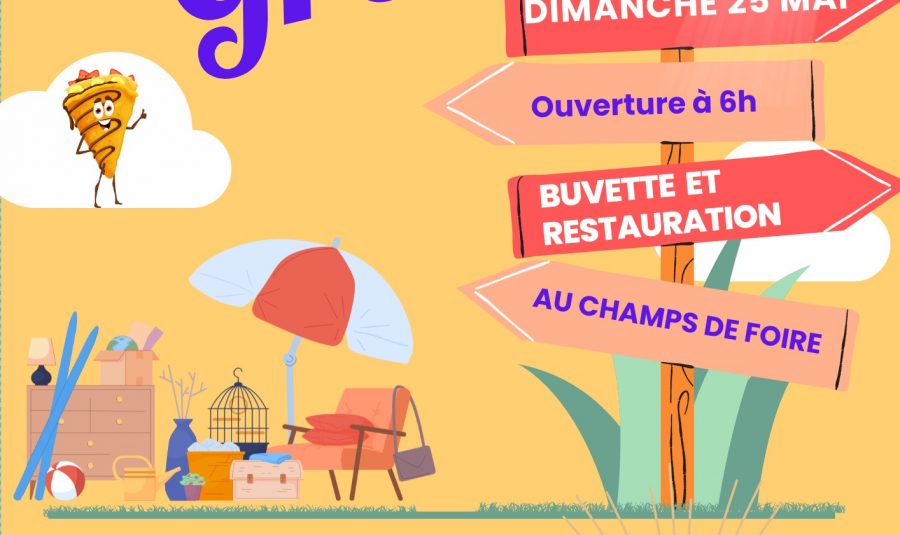 25 mai 2025  vide greniers Dornecy