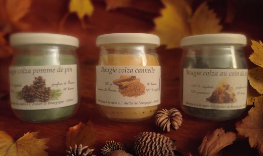 3 bougies d’automne