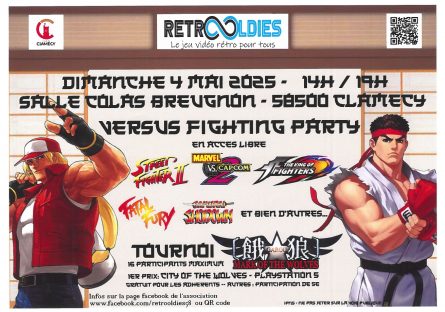 TOURNOI DE JEUX VIDEO « VERSUS FIGHTING PARTY »