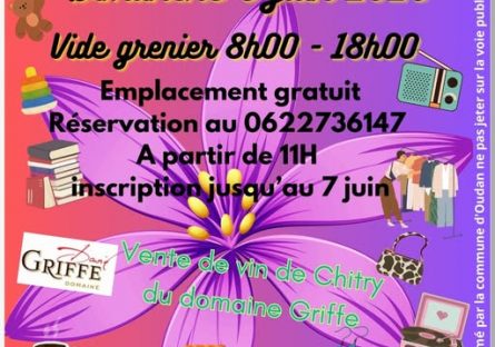 Vide grenier Oudan