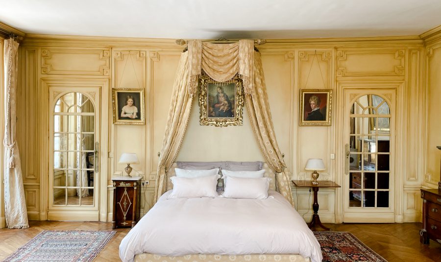 Chambre – Château – domaine du Réveillon (12)