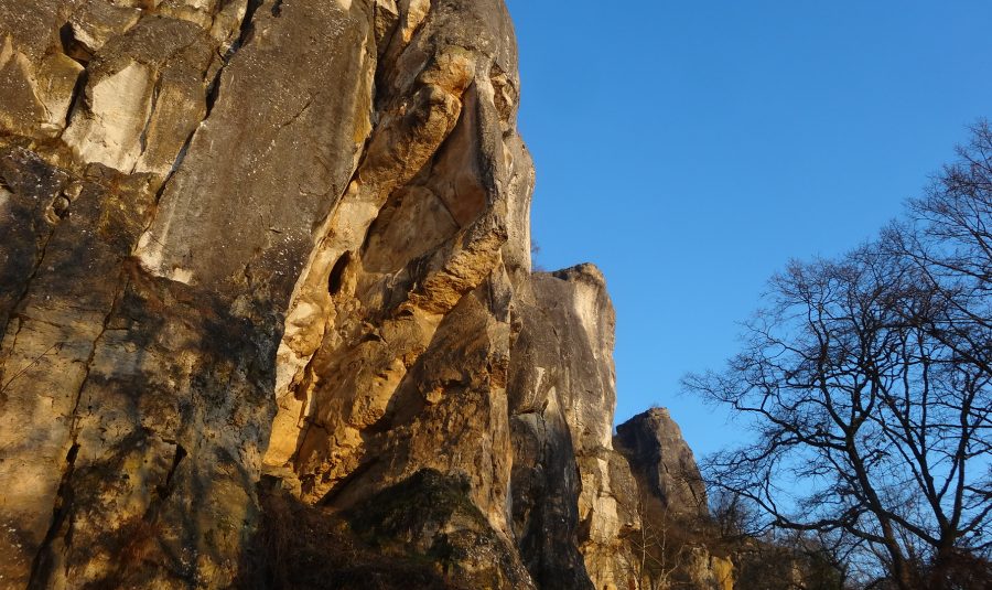 large cliff / cathedral