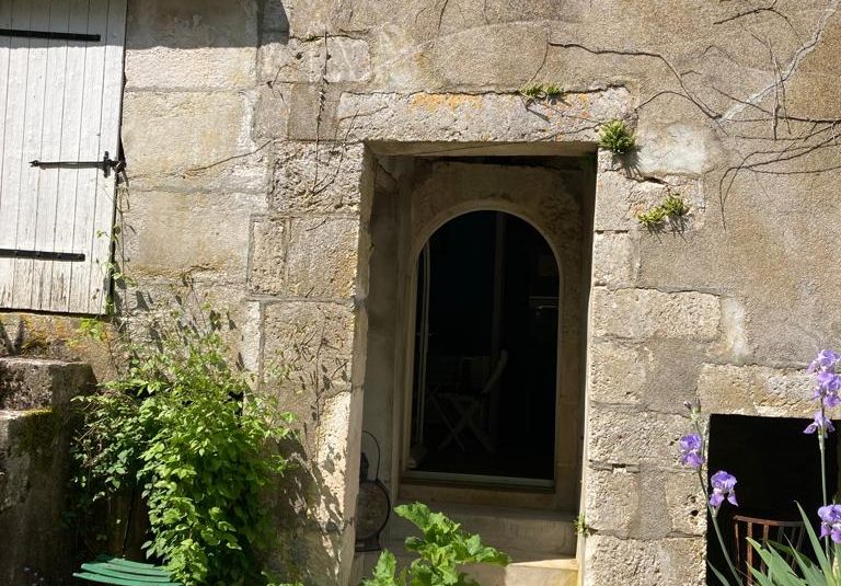 Kitchen entrance under the dovecote