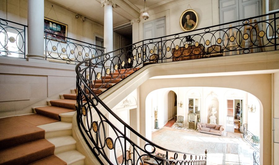 Staircase – Castle – Domaine du Réveillon (6)