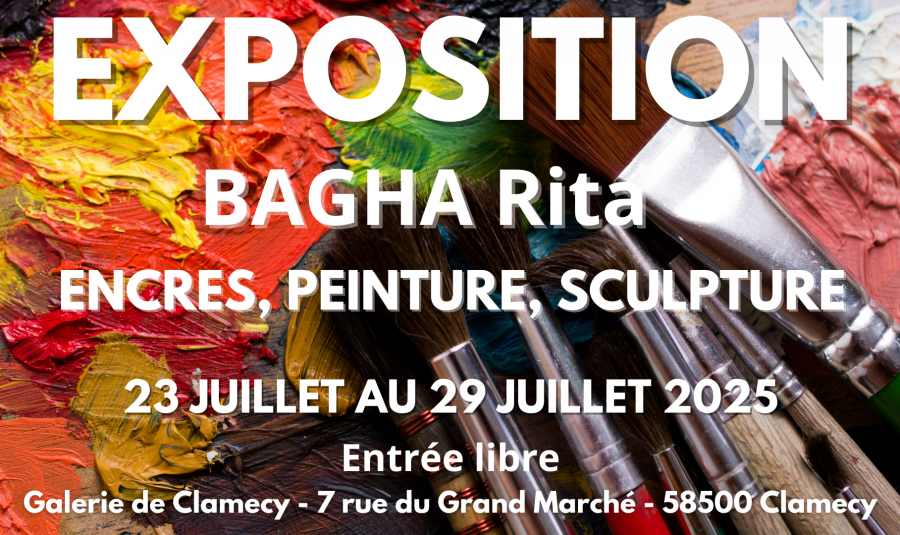 FB evt galerie expo BAGHA Rita jul 2025 – 1