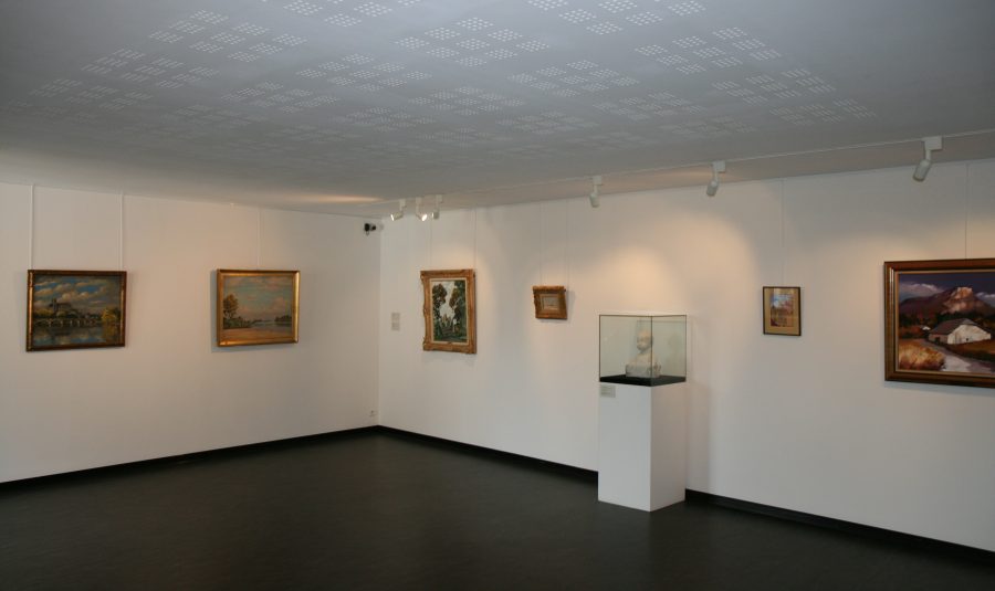 Musée d’Art et d’Histoire Romain Rolland, salle d’art contemporain
