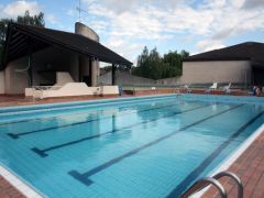 Municipal swimming pool of Clamecy