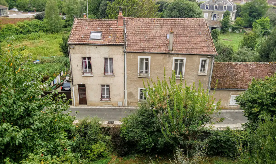 vue jardin